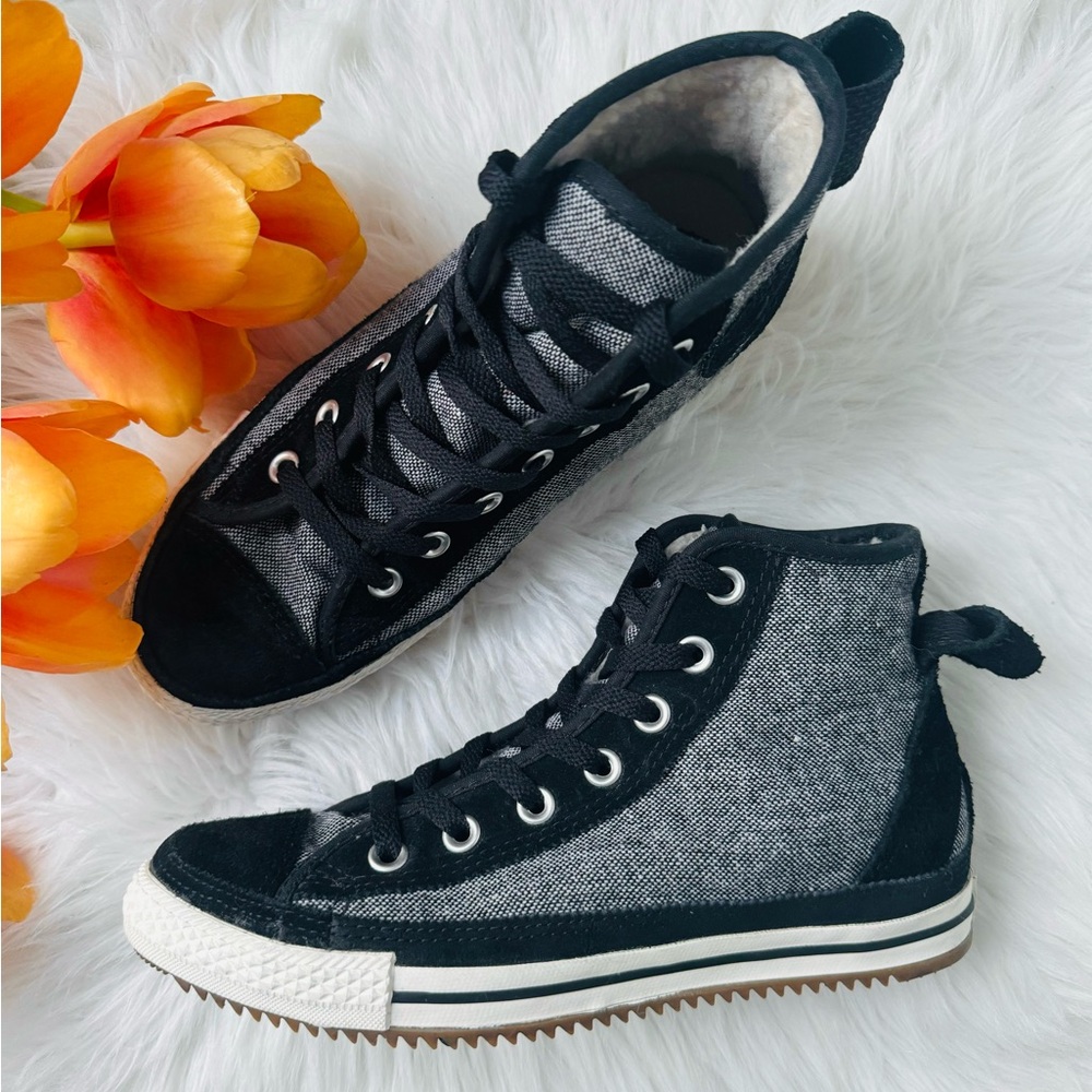 Converse Sherpa High Top Sneakers